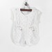 Hand Knitted Baby Sleeveless Romper - White, 1.5 - 2 years