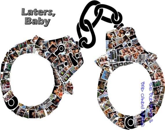 Personalized 50 Shades of Grey Inspired Photo Collage - Later's Baby