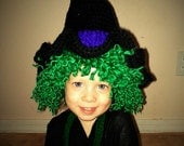 Crocheted Witch Hat