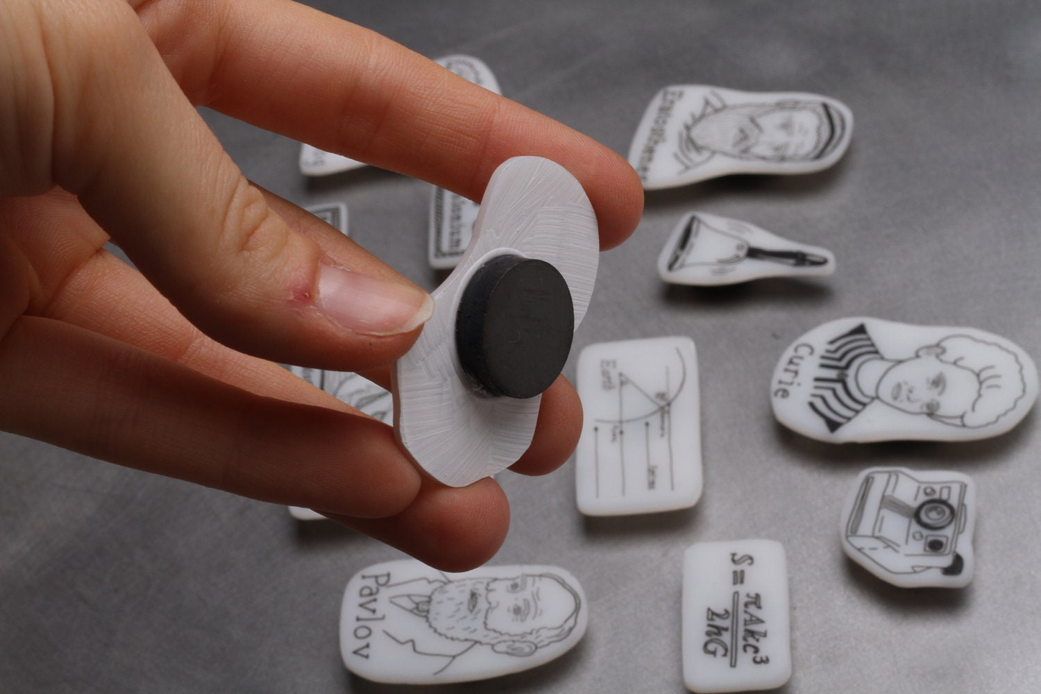 Sally Ride Magnet Set