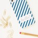 Custom iPhone 5 or 4 Case - Neapolitan Stripe Collection