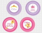Princess Party Circles - Personalized Printable Il_170x135