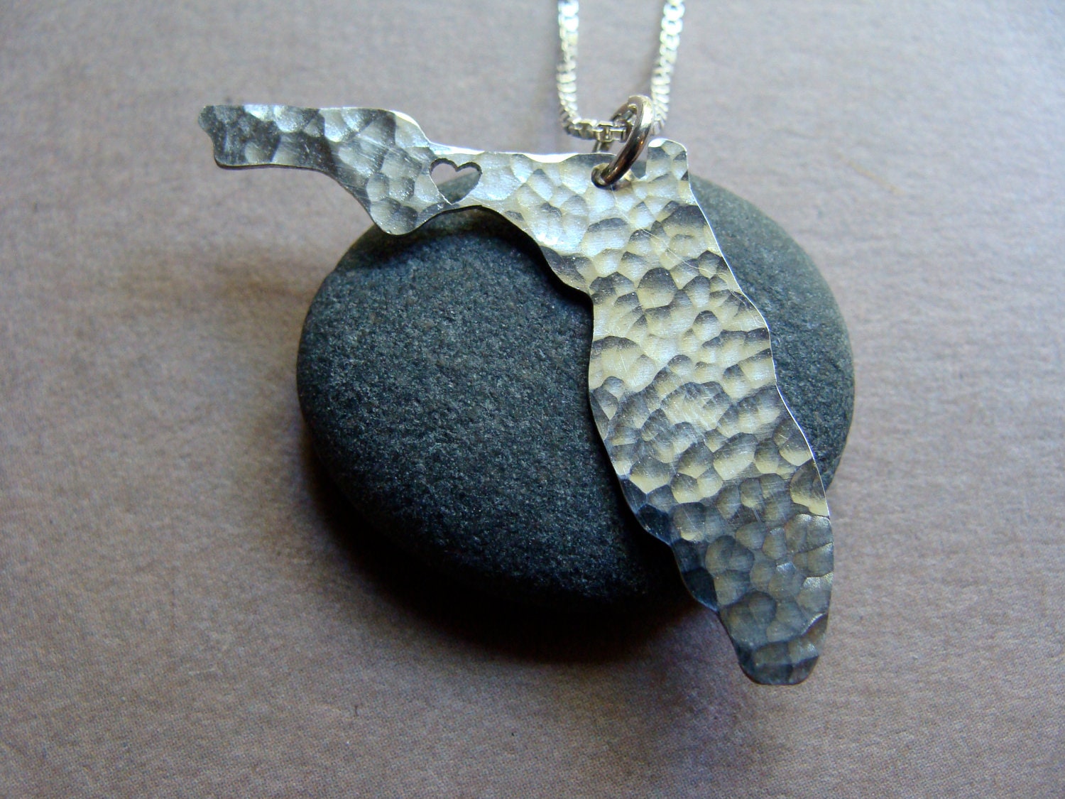 Florida State Necklace (sterling silver)