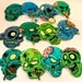 Edible Zombies Halloween Cupcake Toppers