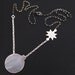 Cherry Bomb Necklace -  Edgy Indie Emo Rocker Jewelry - Oxidized Sterling Silver Rockabilly Jewelry