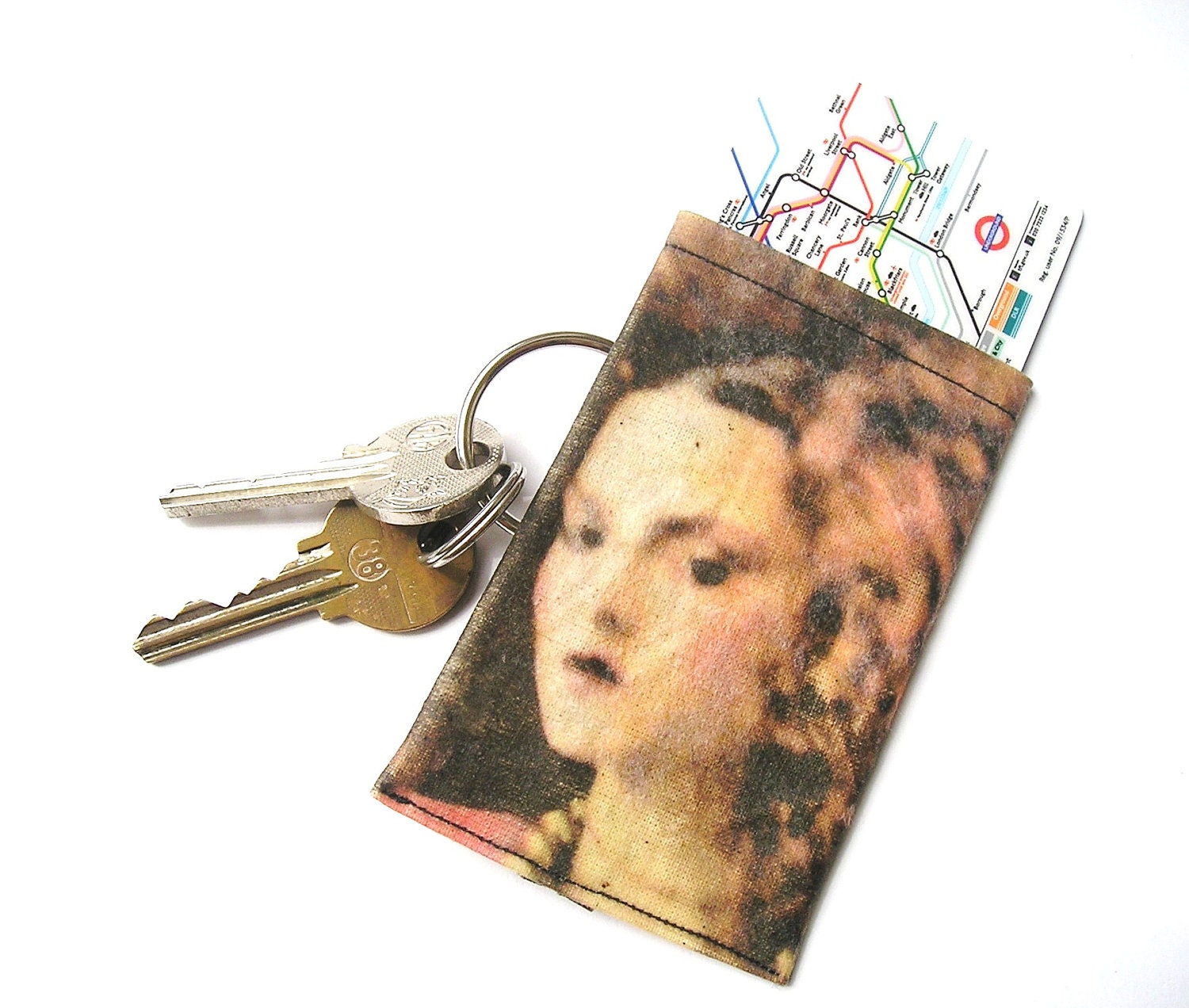 Romantic card case (travelcard /business card/ creditcard) / baroque art in your pocket