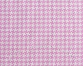 Half Yard Tiny Houndstooth in Orchid, Mini Mikes Collection, Michael Miller Fabrics, 100% Cotton Fabric