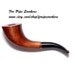 FREE SHIPPING Tobacco Smoking Pipe / Pipes "English Horn"  Hand Carved Pear-Root