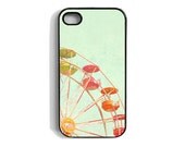 Ferris Wheel iPhone case, cover, iphone 4, 4s, mint green, orange, yellow, red, under 50, accessory, iphone4 case, fun, 123teamblack friday