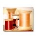 Still Life  Print, Vintage Spools of Thread, Still life Photo, sewing, seamstress, soft, peach, red, orange, home decor, still life