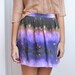 Take me back to the stars galaxy silk skirt milky way nebula space print