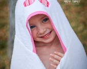 Baby's/Child's Hooded Towel -- Custom Made for You -- Applique/Embroidery/Monogram/Personalized-- ESASO Team