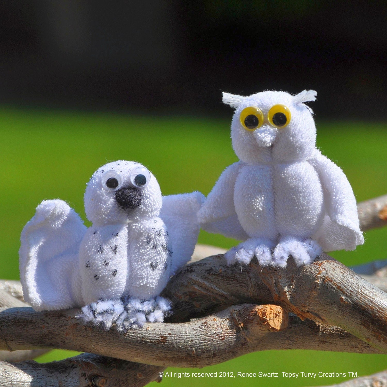 Washcloth Owl for Diaper Cake Instructional Video