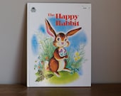 Vintage 1960s Book - The Happy Bunny