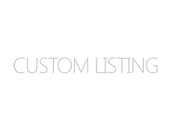 Custom listing for Chris