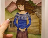 Fair Isle Knit (Original A5)