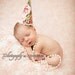 Vintage Rose Newborn Princess Hat - Perfect Photography Prop