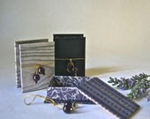 Handmade Boxes Gray Purple Black for Jewelry Gift Box Favor Stocking Stuffer