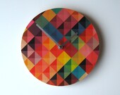 Objectify Grid 2 Wall Clock