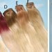 Turquoise Blue Tip Dyed Hair Extensions Dark Brown/Black, 22 inches long, Clip In Hair Extensions, Hippie Hair, Dipped Dyed Hair
