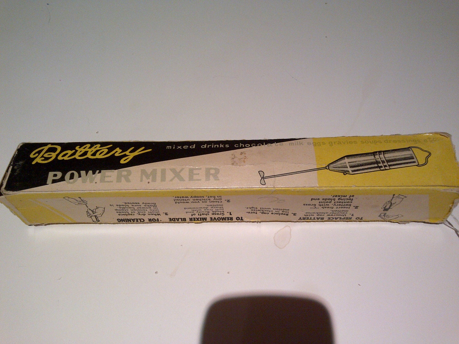 Vintage 1960s Battery Power Mixer