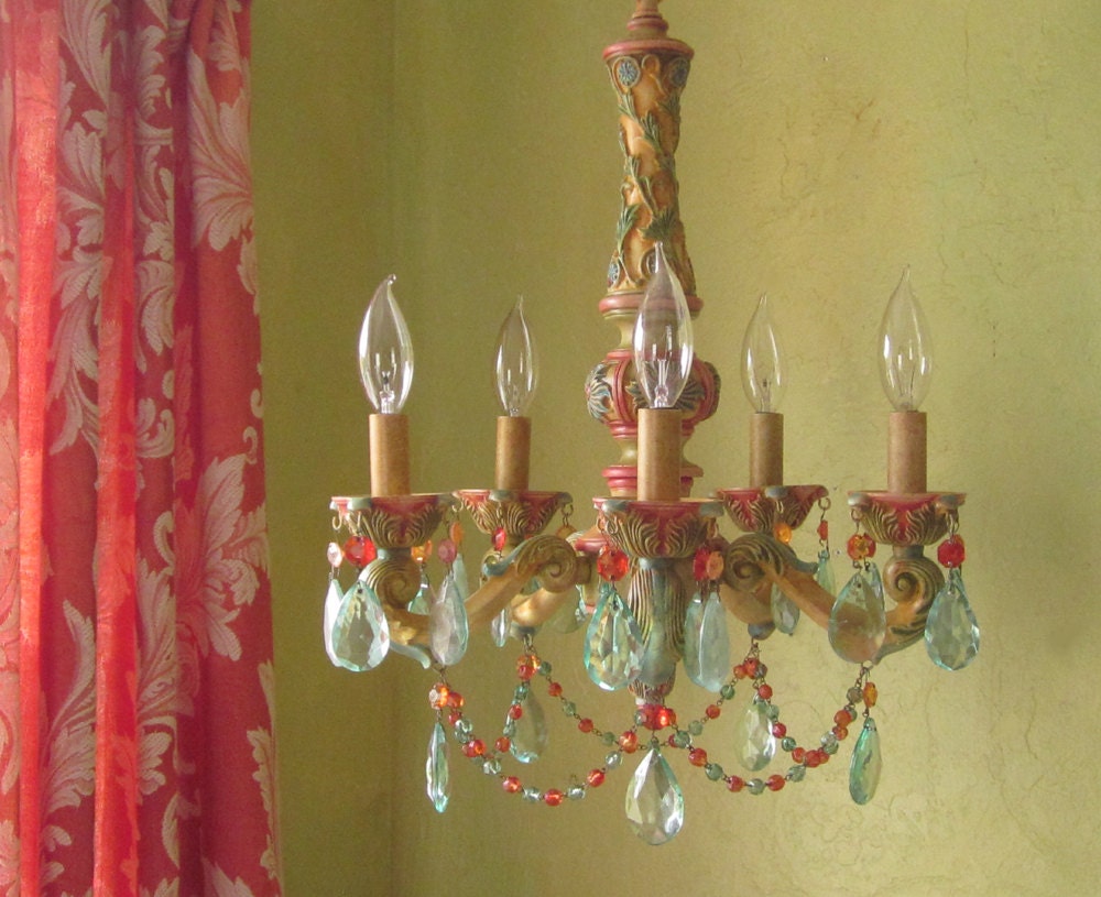 Chandelier, Turkish Bordello, One of a Kind