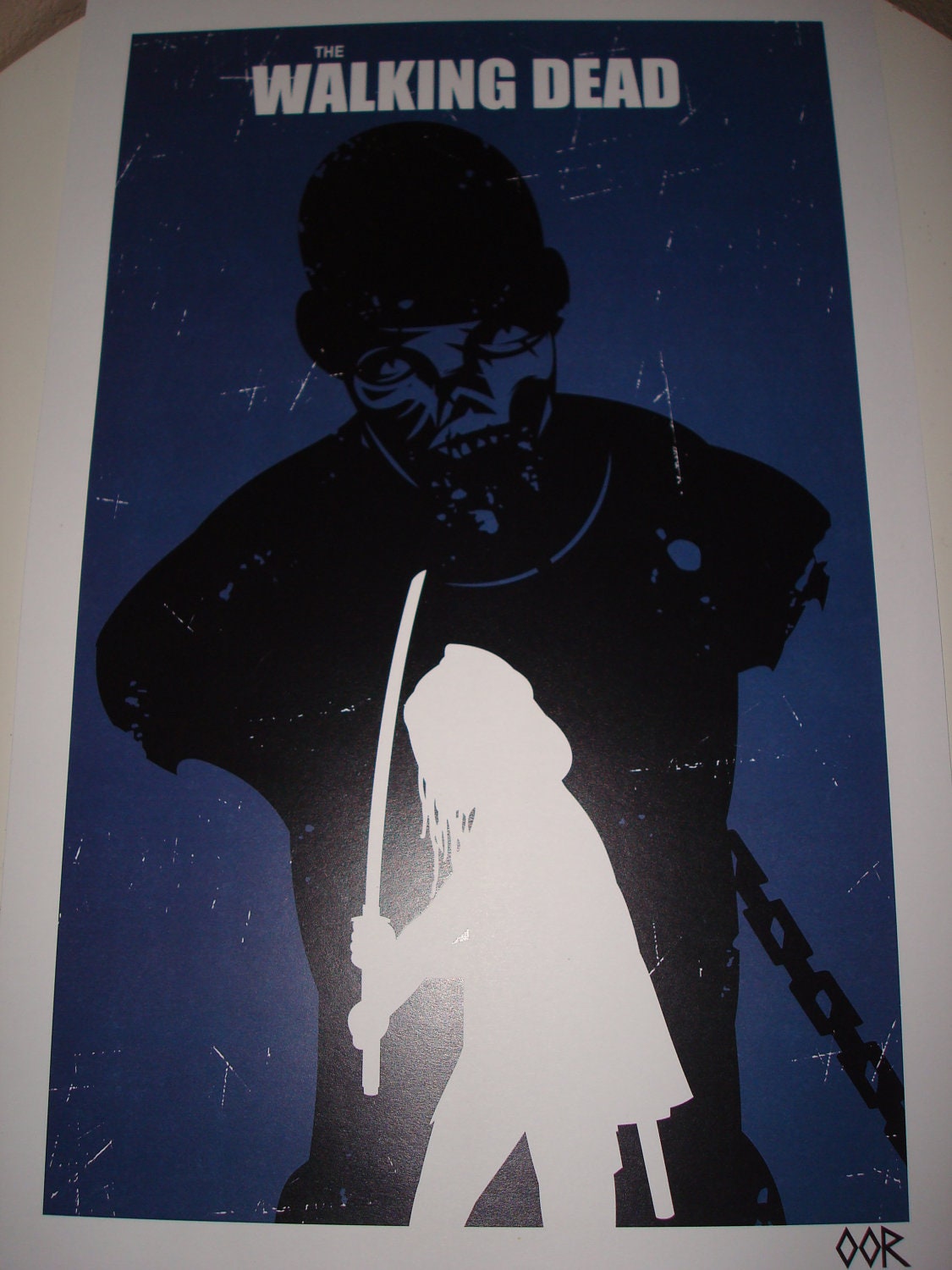 The Walking Dead Michonne poster print