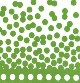 Simply Color - Metro Dots Dotty Ombre white lime green by V and Co from Moda - 1 Yard
