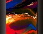 Print: 5x7 Jewel Tone Abstract