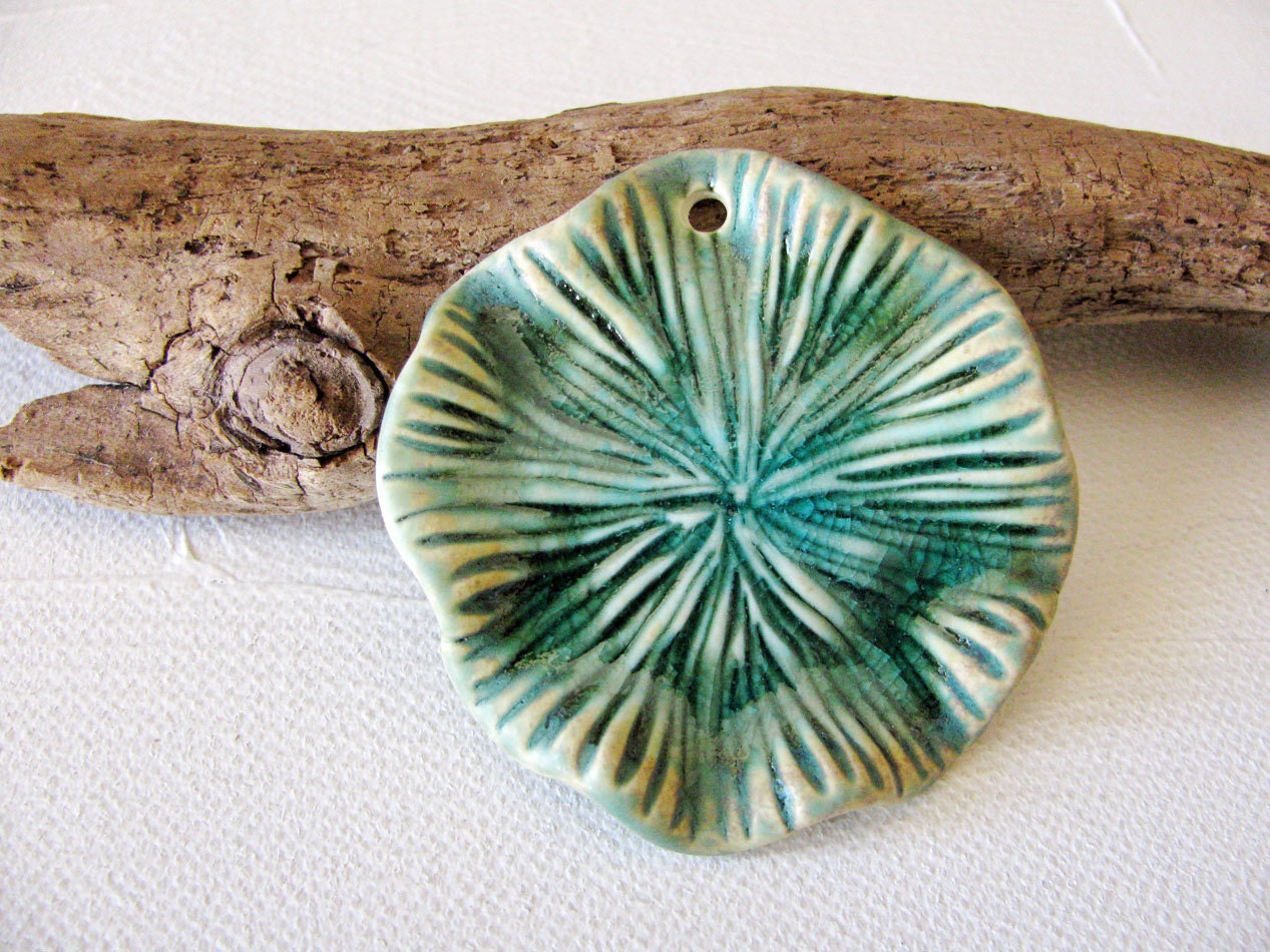 Jade Green Sea Pendant