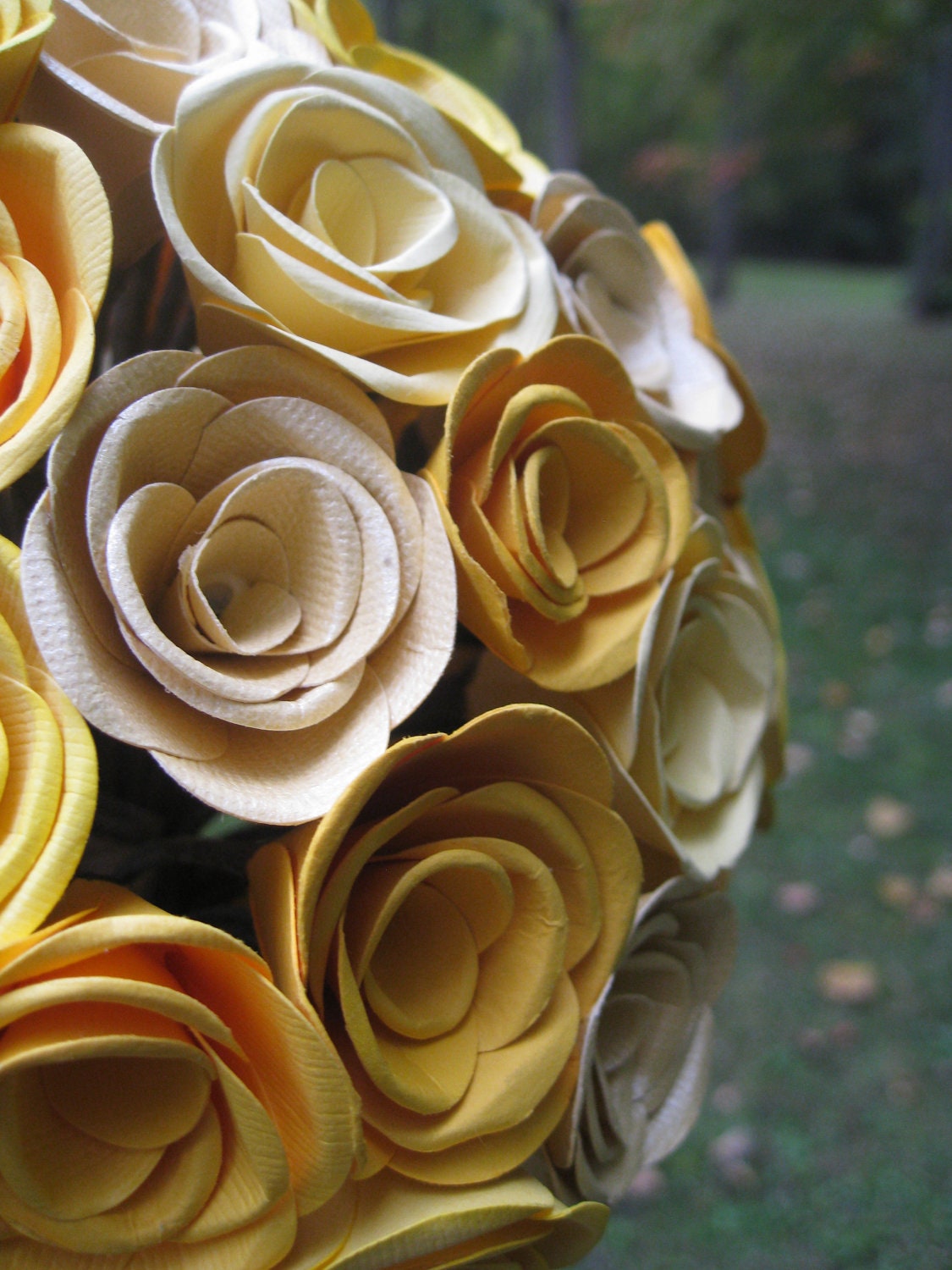 100 Mini Paper Roses Bouquet, YOUR CHOICE of COLOR. Weddings, First Anniversary, Birthday, Home Decor. Anything Is Possible.
