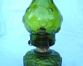 L E Smith Moon and Stars Lamp
