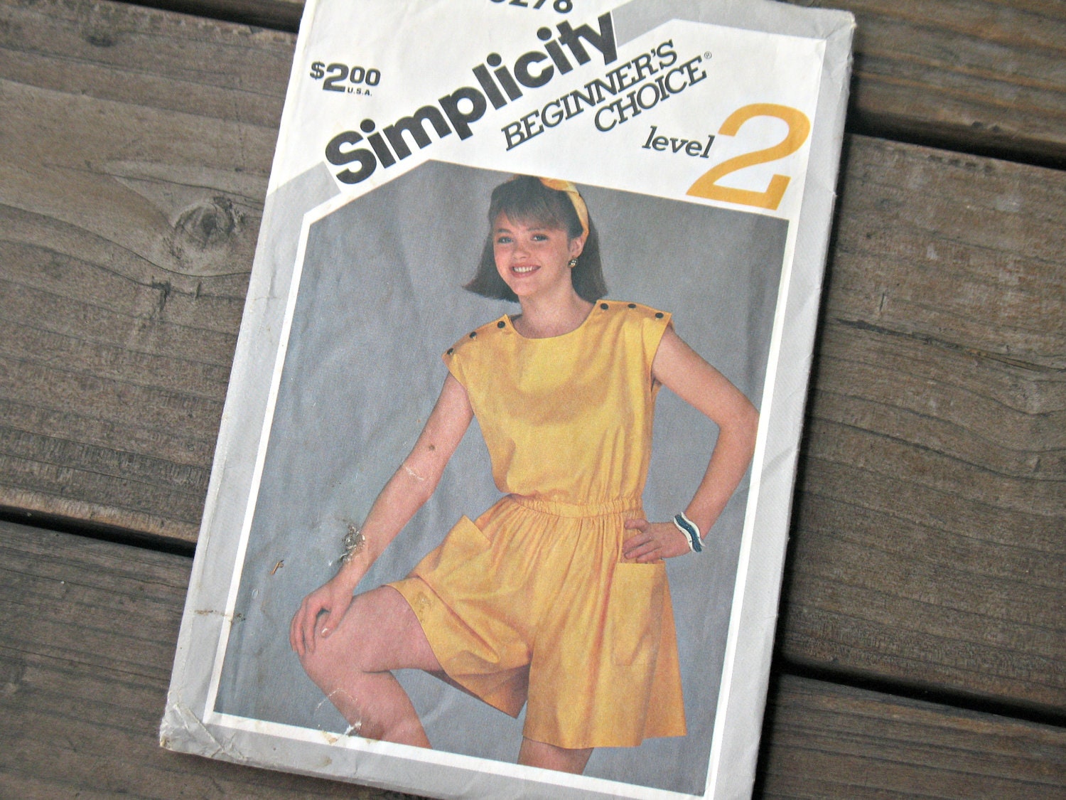 Simplicity 6278 Pull-on Romper Pattern