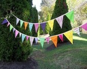 lalaloopsy Carnival Party banner pennant bunting Birthday circus rainbow photo prop nursery decoration baby shower candyland deluxe 17 flags