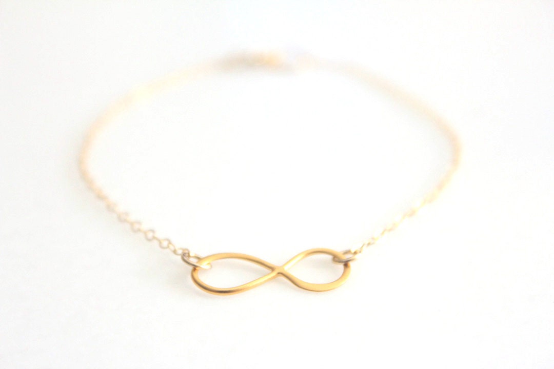 Gold Infinity Bracelet