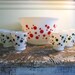 Hazel Atlas Polka Dot Punch Bowl Red Polka Dot Party Bowl