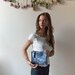 SALE. N I G H T SKY Clutch. Hand Dyed Make up Bag. Tie Dyed Clutch. Leather Make Up Bag.