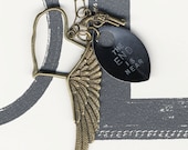 The End is Near - Change it Charm - Hand Stamped
