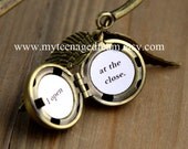 bookmark Harry potter Enchanted Golden Snitch ball Steampunk locket ball with Double Sided Brass Wings bookmark