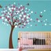Blooming Cherry Tree wall decals nursery wall decal children wall decals girl baby kids bedroom wall decals butterfly flower