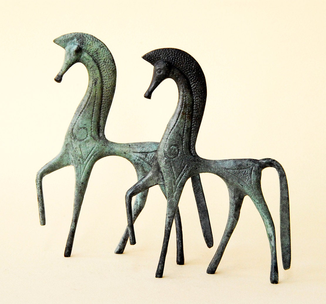 Ancient Greek Horse  in Bronze