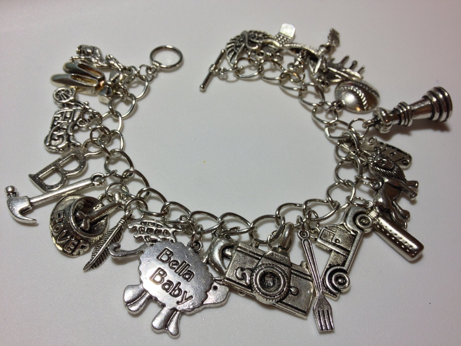Twilight Breaking Dawn Inspired Charm Bracelet