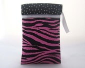 Hot Pink Zebra Party Favor Bags