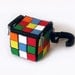 Felt Rubiks Cube Multicolor Bag
