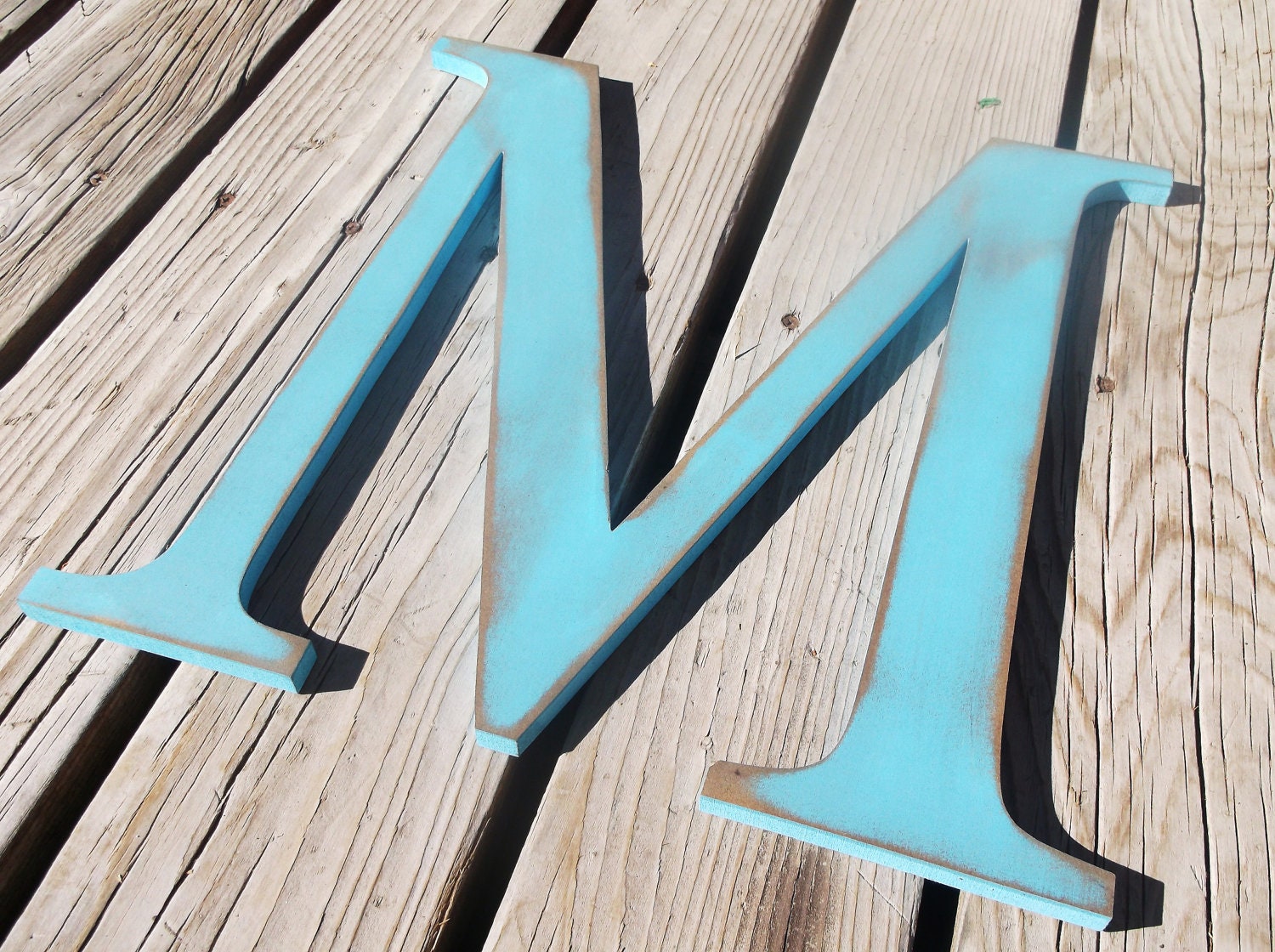 Extra Large 16" Rustic Wooden Letters