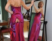 Very Sexy Long Dress, Burgundy, Size M, Worldwide Shipping
