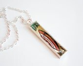 SALE Recycled vintage comic book necklace