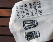 salt and pepper - dish towel