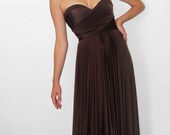 Convertible Dress Infinity Dress Full Circle Floor Length Maxi Dress Evening gown Bridesmaid Dress - Custom size Plus size(Made to measure)
