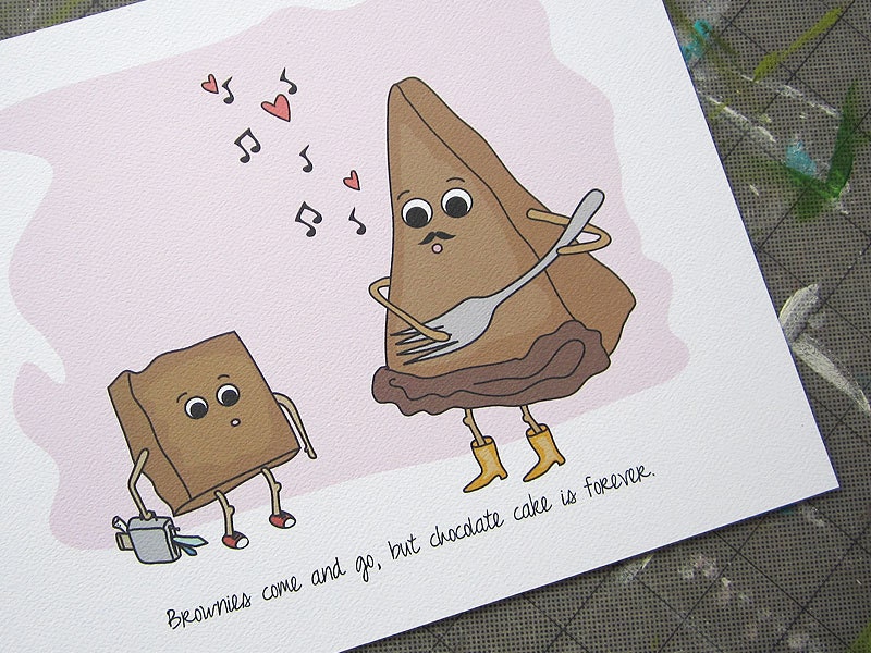 Cake is Forever 8x10 Print